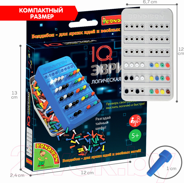 Изображение товара Настольная игра Bondibon IQ Эврика / ВВ5137