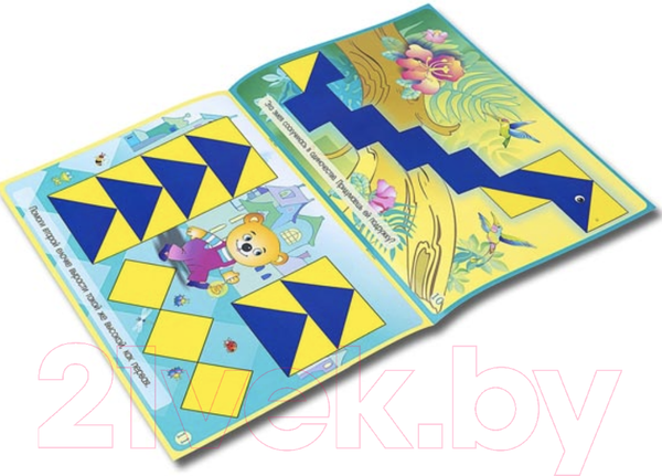 Изображение товара Развивающая книга Корвет Альбом. Чудо кубики 2-5 лет / 430296