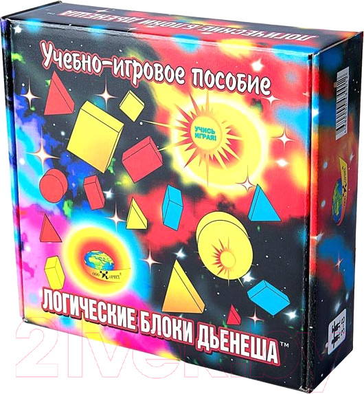 Изображение товара Развивающий игровой набор Корвет Логические блоки Дьенеша / 430012