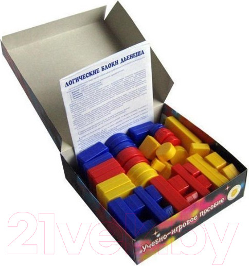 Изображение товара Развивающий игровой набор Корвет Логические блоки Дьенеша / 430012