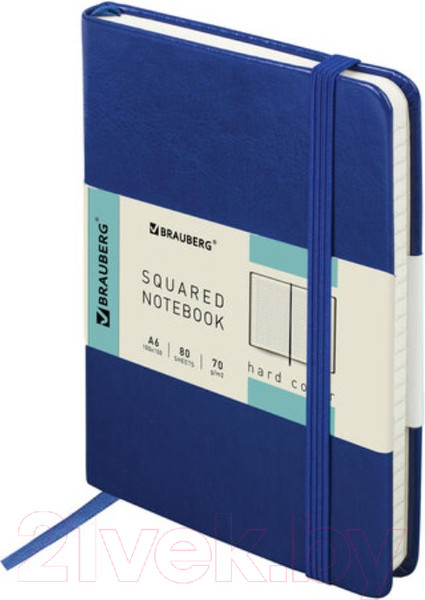 Изображение товара Записная книжка Brauberg Metropolis Special / 111580 (синий)