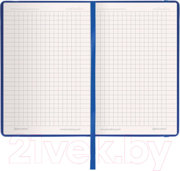 Изображение товара Записная книжка Brauberg Metropolis Special / 111580 (синий)