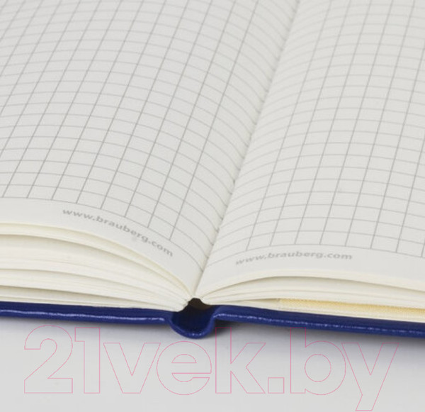 Изображение товара Записная книжка Brauberg Metropolis Special / 111580 (синий)