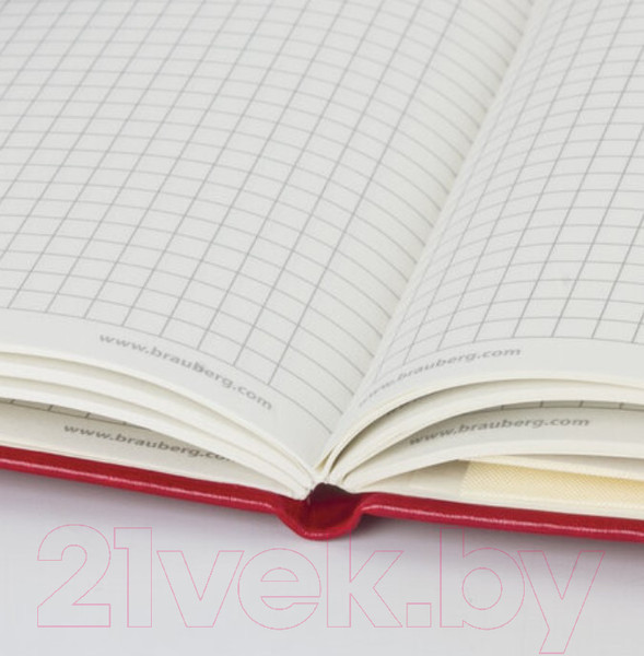 Изображение товара Записная книжка Brauberg Metropolis Special / 111581 (красный)