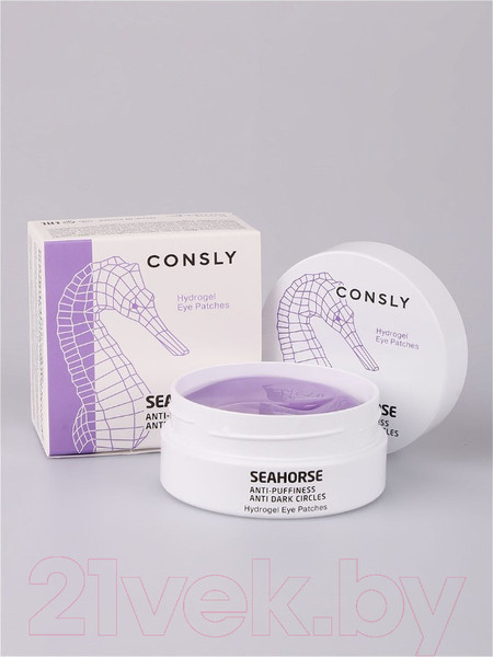 Изображение товара Патчи под глаза Consly Hydrogel Seahorse Eye Patches (60шт)