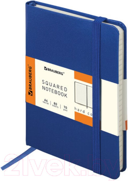 Изображение товара Записная книжка Brauberg Metropolis / 111588 (синий)
