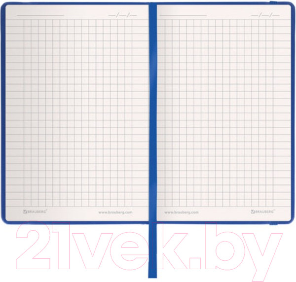 Изображение товара Записная книжка Brauberg Metropolis / 111588 (синий)