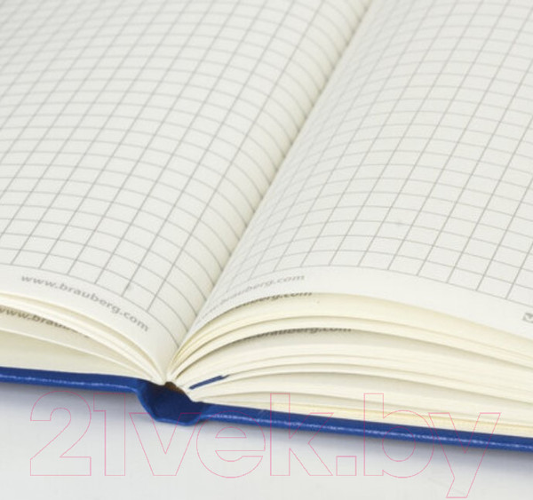 Изображение товара Записная книжка Brauberg Metropolis / 111588 (синий)