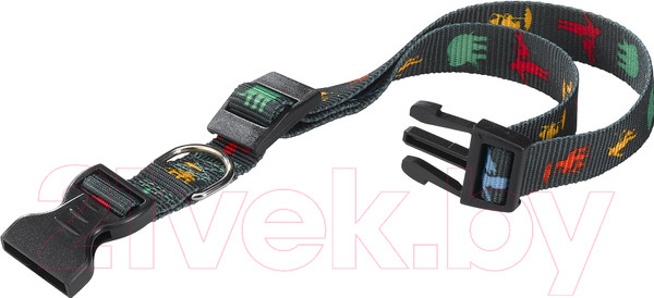 Изображение товара Ошейник Ferplast Club Circus C25/70 (рисунок/зеленый)