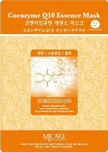 Изображение товара Маска для лица тканевая Mijin Cosmetics Essence коэнзим (23г)