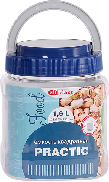 Изображение товара Емкость для хранения Эльфпласт Practic ЕР540 (1.6л)