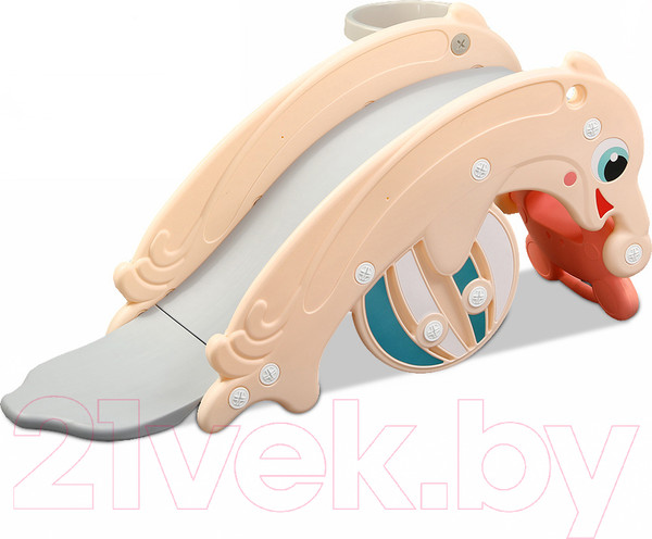 Изображение товара Качалка детская Perfetto Sport Дельфин / PS-037-O (оранжевый)