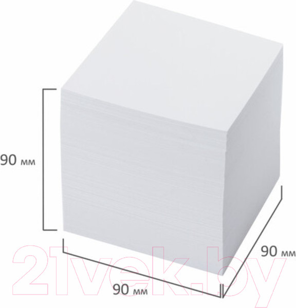 Изображение товара Блок для записей Brauberg 122340 (белый)