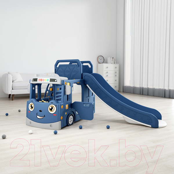 Изображение товара Горка-комплекс Perfetto Sport Автомобиль / PS-049-B (синий)