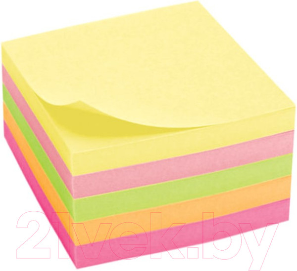 Изображение товара Блок для записей Brauberg Неоновый / 122857