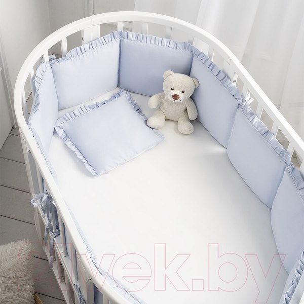 Изображение товара Бортик в кроватку Perina Lovely Dream / ЛД1/4-04.10 (голубой)
