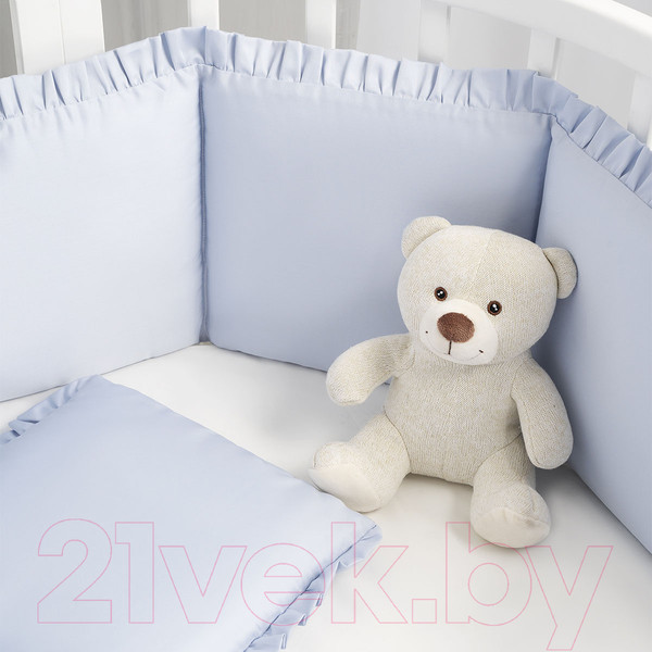 Изображение товара Бортик в кроватку Perina Lovely Dream / ЛД1/4-04.10 (голубой)