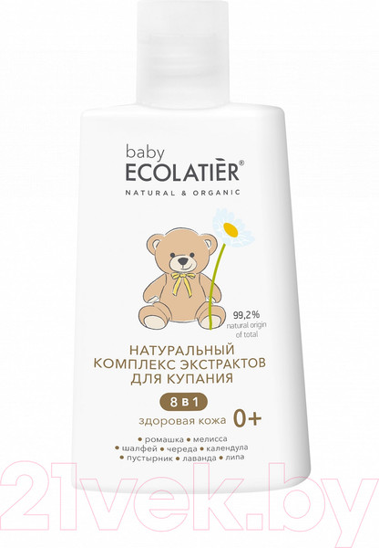 Изображение товара Средство для купания Ecolatier Baby От макушки до пяточек 0+ (250мл)