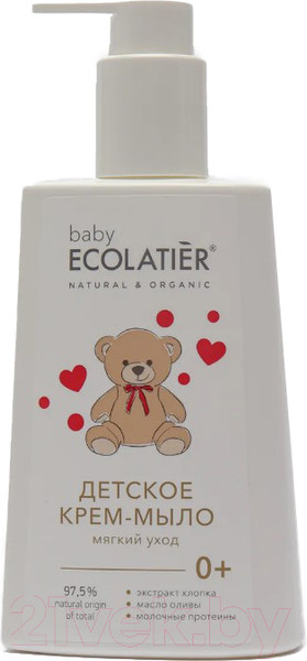 Изображение товара Крем-мыло жидкое детское Ecolatier Baby Мягкий уход 0+ (250мл)