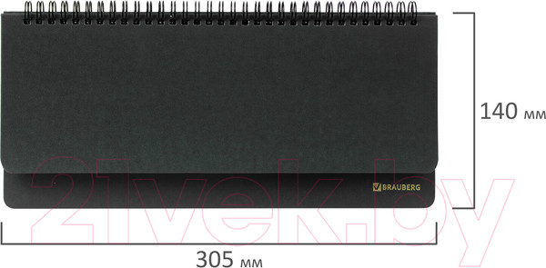 Изображение товара Планинг Brauberg Select / 123797 (черный)