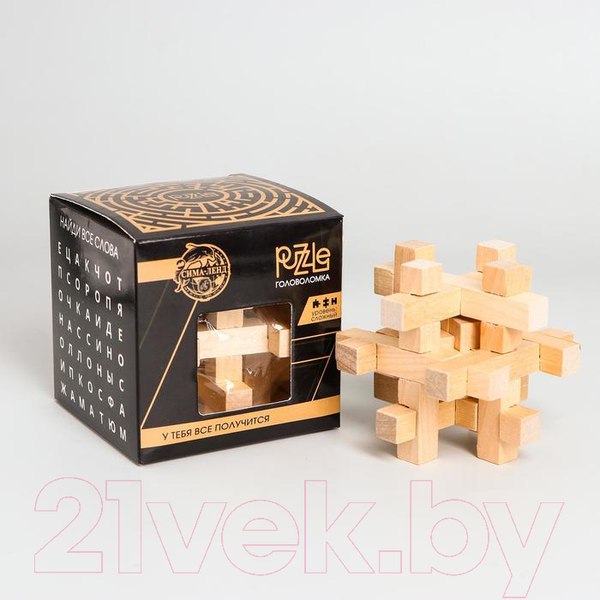 Изображение товара Игра-головоломка Puzzle Сложный крест / 544521