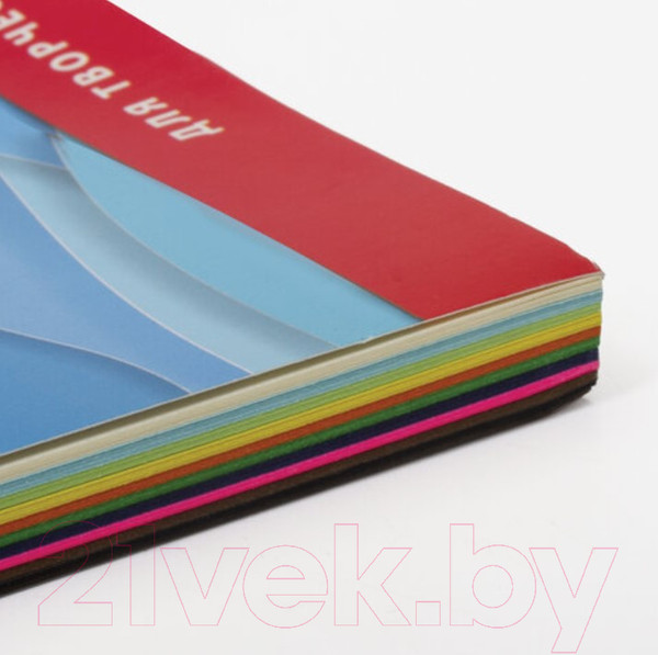Изображение товара Набор цветной бумаги Brauberg Тонированная в массе / 124715 (100л)