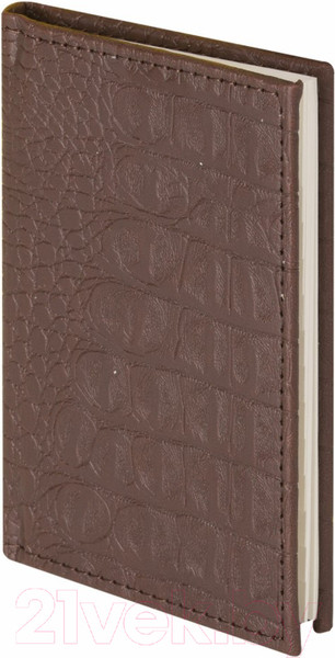 Изображение товара Телефонная книга Brauberg Cayman / 125135 (коричневый)