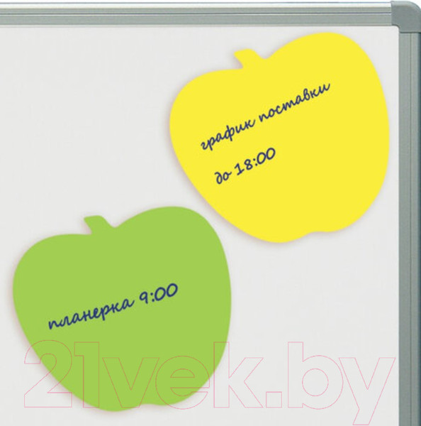 Изображение товара Блок для записей Brauberg Неоновый. Яблоко / 126693