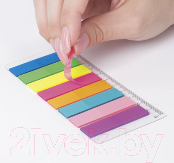 Изображение товара Стикеры канцелярские Brauberg Неоновые / 126700