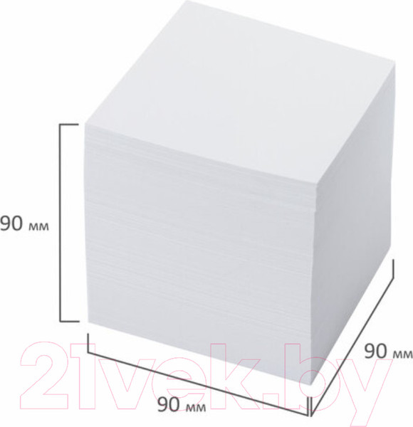 Изображение товара Блок для записей Brauberg 129203 (белый)