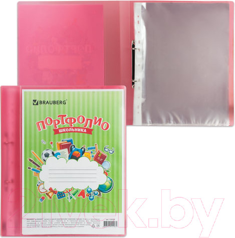 Изображение товара Папка для бумаг Brauberg 126558 (красный)