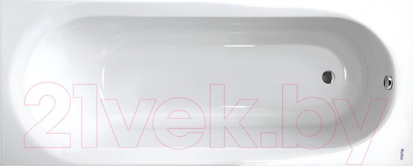 Изображение товара Ванна акриловая Alba Spa Baline 160x70 R (2 экрана)
