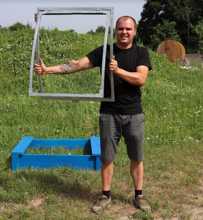 Изображение товара Форточка для теплицы КомфортПром 1м / 10014132