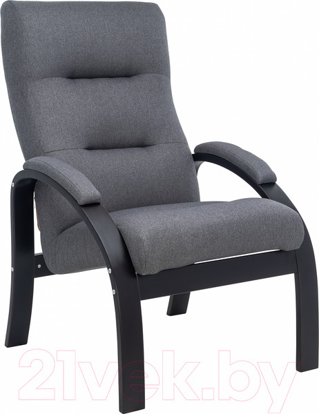 Изображение товара Кресло мягкое Импэкс Leset Лион (венге/Малмо 95)