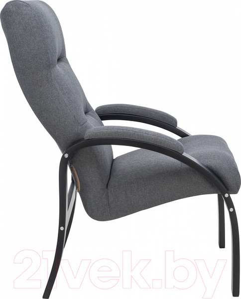 Изображение товара Кресло мягкое Импэкс Leset Лион (венге/Малмо 95)