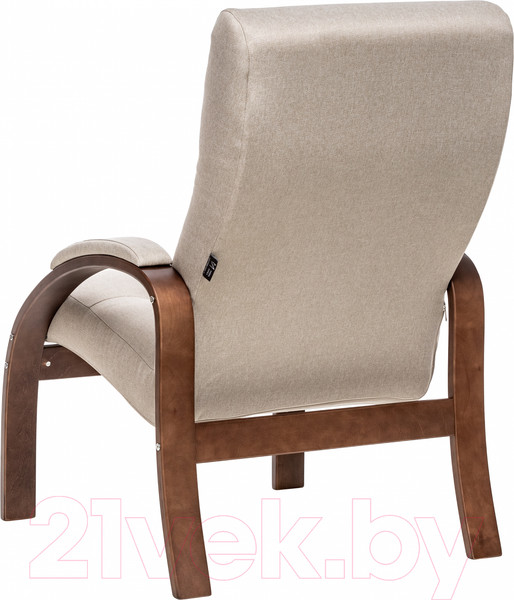 Изображение товара Кресло мягкое Импэкс Leset Лион (орех текстура/малмо 05)