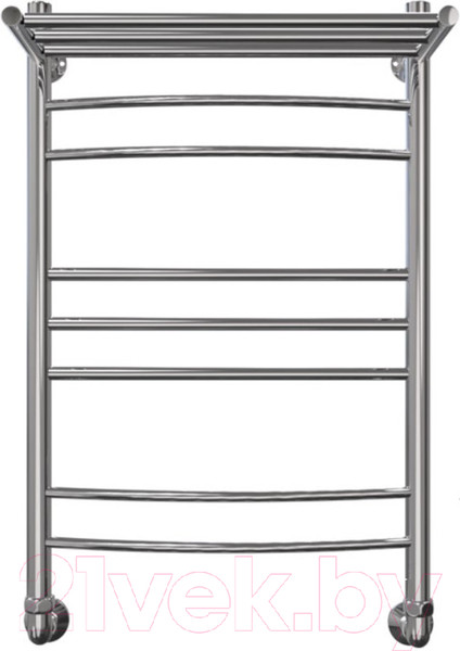 Изображение товара Полотенцесушитель водяной GRANULA Евро 2Д+3П+2Д 50х100 с полкой (нижнее подключение)