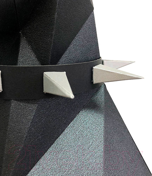 Изображение товара Объемная модель Paperraz Доберман / PP-2DBR-BLA