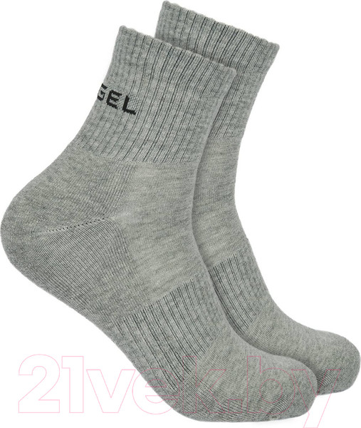 Изображение товара Носки Jogel Essential Mid Cushioned Socks / JE4SO0321.MG (р-р 39-42, меланжевый)