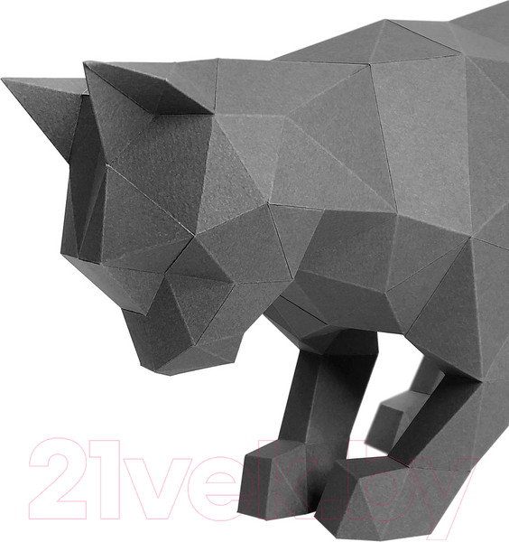 Изображение товара Объемная модель Paperraz Кот Дымок / PP-2KOT-GRA