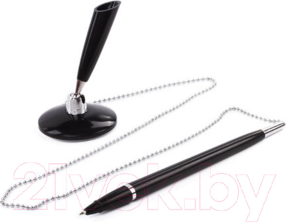 Изображение товара Ручка шариковая Brauberg Стенд-Пен Блэк1 / 140889 (синий)