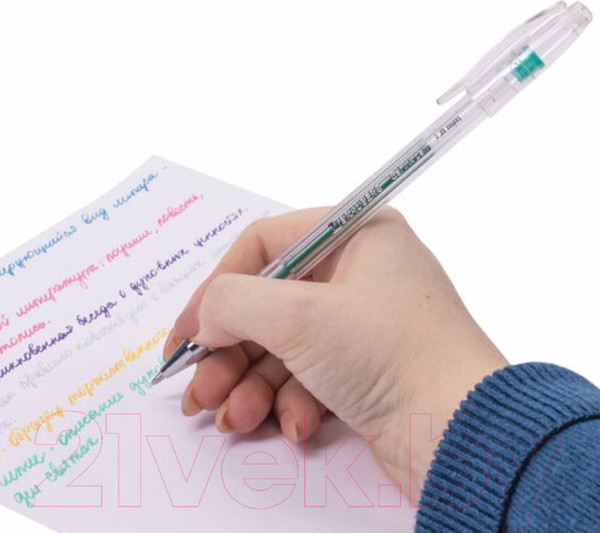 Изображение товара Набор гелевых ручек Brauberg Jet / 141037 (6шт)