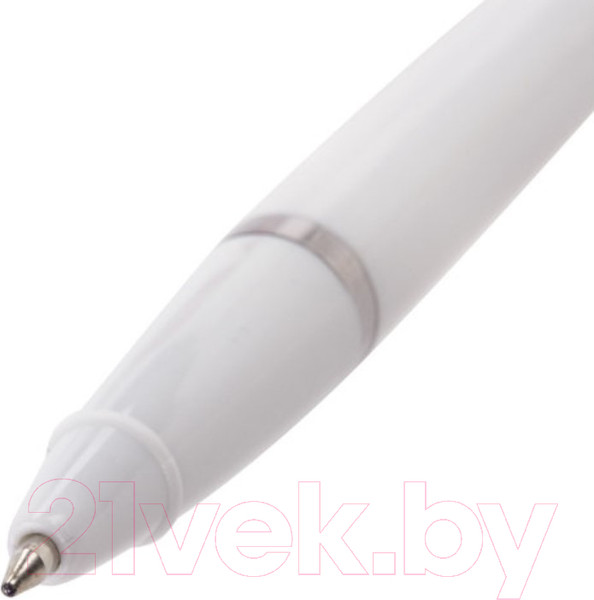 Изображение товара Ручка шариковая Brauberg Стенд-Пен Уайт1 / 141044 (синий)