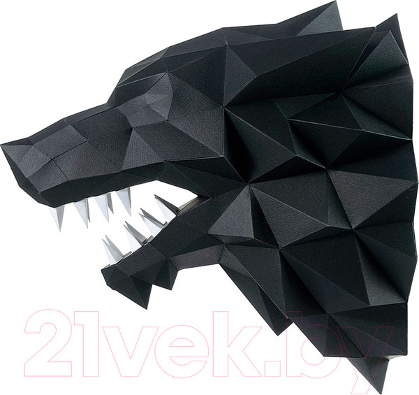 Изображение товара Объемная модель Paperraz Лютоволк / PP-1LTV-BLA (черный)