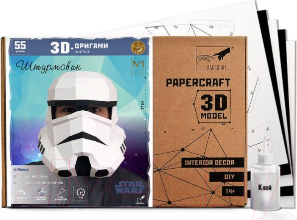 Изображение товара Объемная модель Paperraz Штурмовик / PP-3SHT-2WB