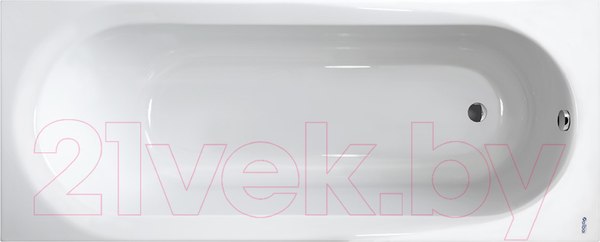 Изображение товара Ванна акриловая Alba Spa Baline 160x70 L (2 экрана и ножки)