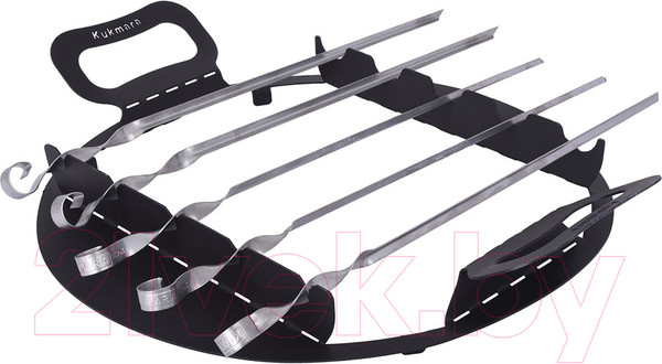 Изображение товара Рамка для шампуров Kukmara пшу03 (с шампурами 5шт)