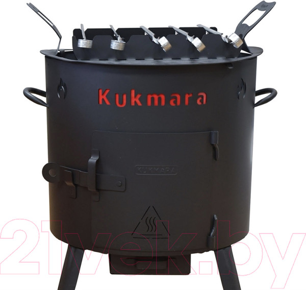 Изображение товара Рамка для шампуров Kukmara пшу03 (с шампурами 5шт)