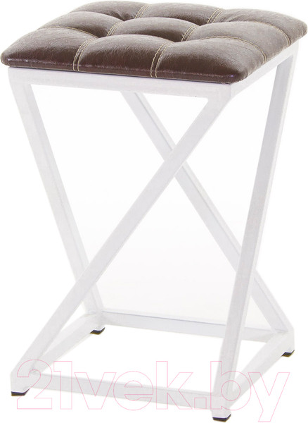 Изображение товара Табурет AMC Comfort 8.62 (кожзам венге/белый)