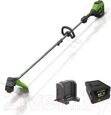 Изображение товара Триммер аккумуляторный Greenworks G60LT (2108307UB)